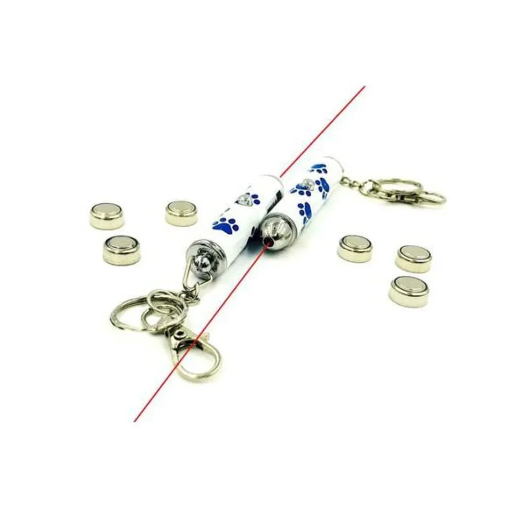 Pet Laser Exerciser and Keychain Toy 2 Pack